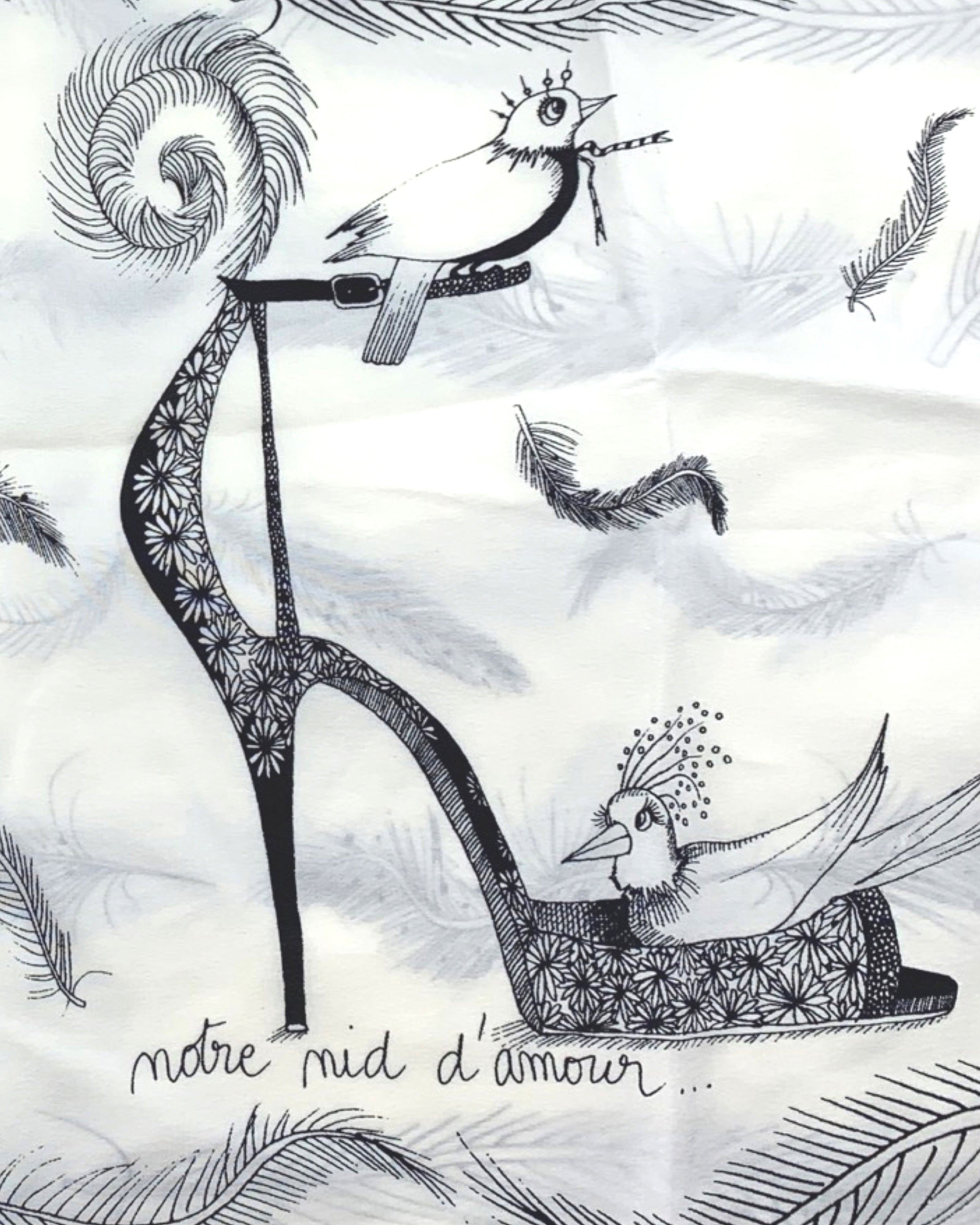 Florence Balducci Silk Infinity Scarf - Front view