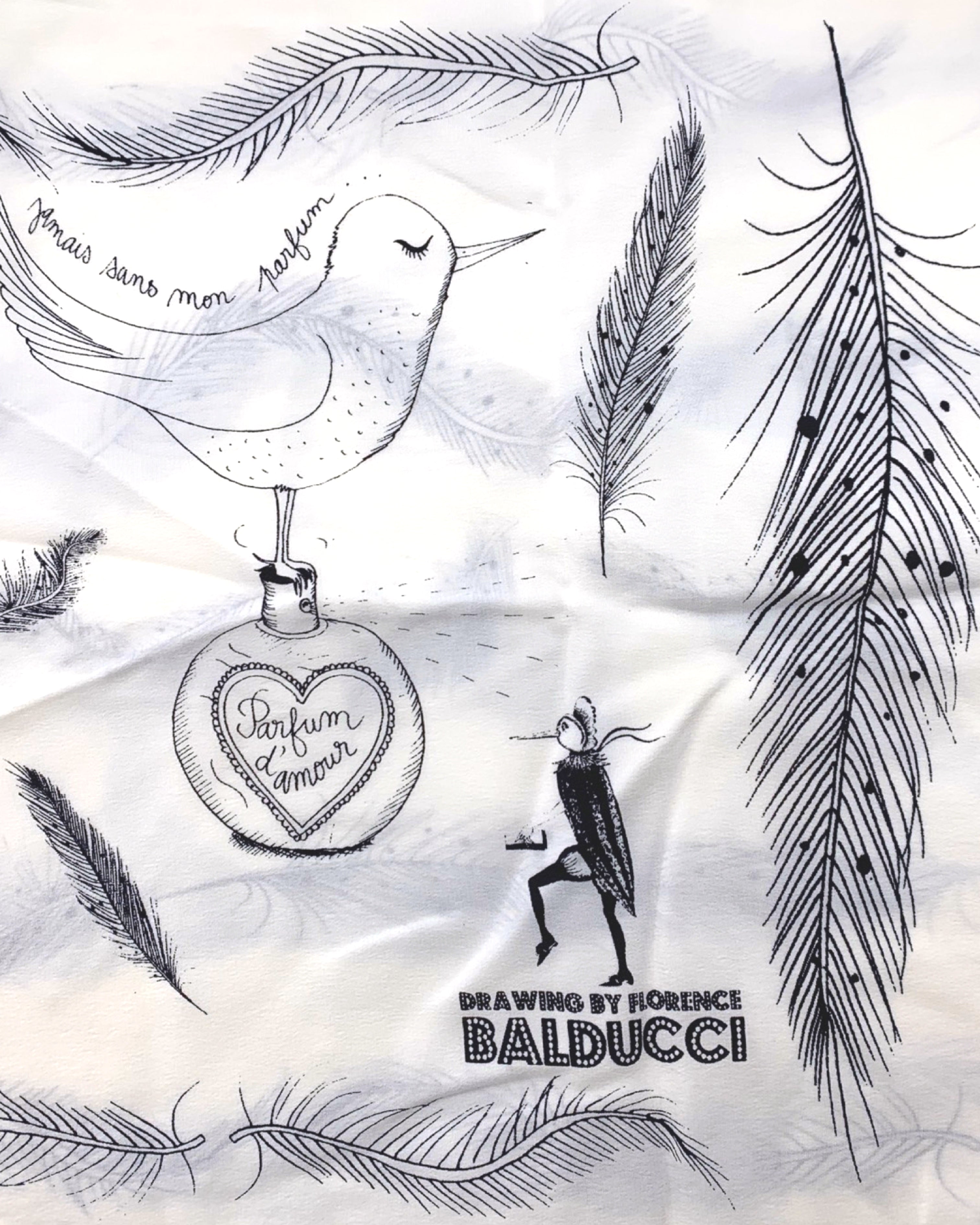 Florence Balducci Silk Infinity Scarf - Front view