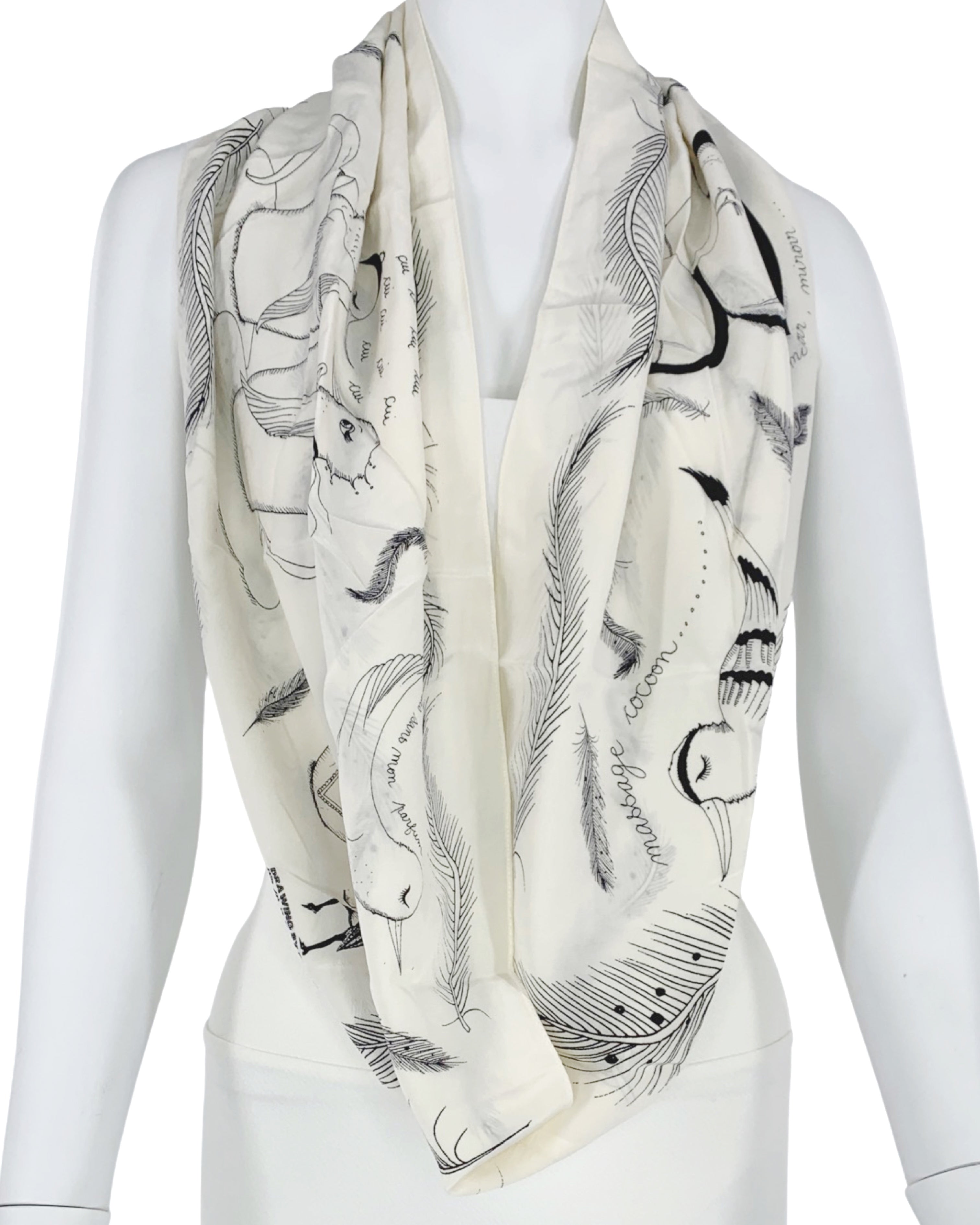 Florence Balducci Silk Infinity Scarf - Front view