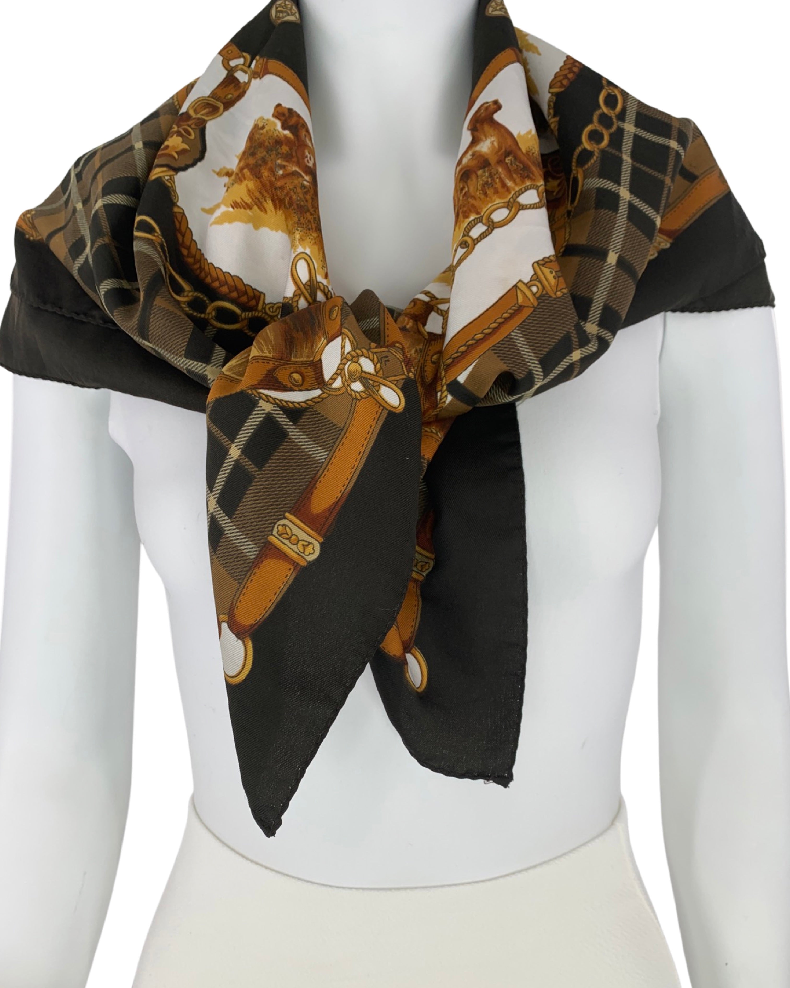 Elegant Irish Setter Hunting Dog Scarf