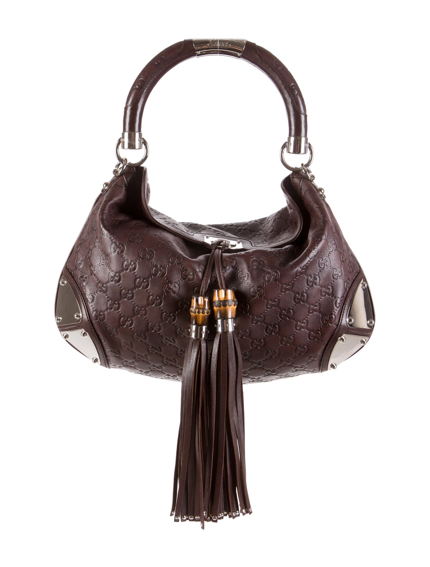 GUCCI Bamboo Blooms Daily Top Handle Bag