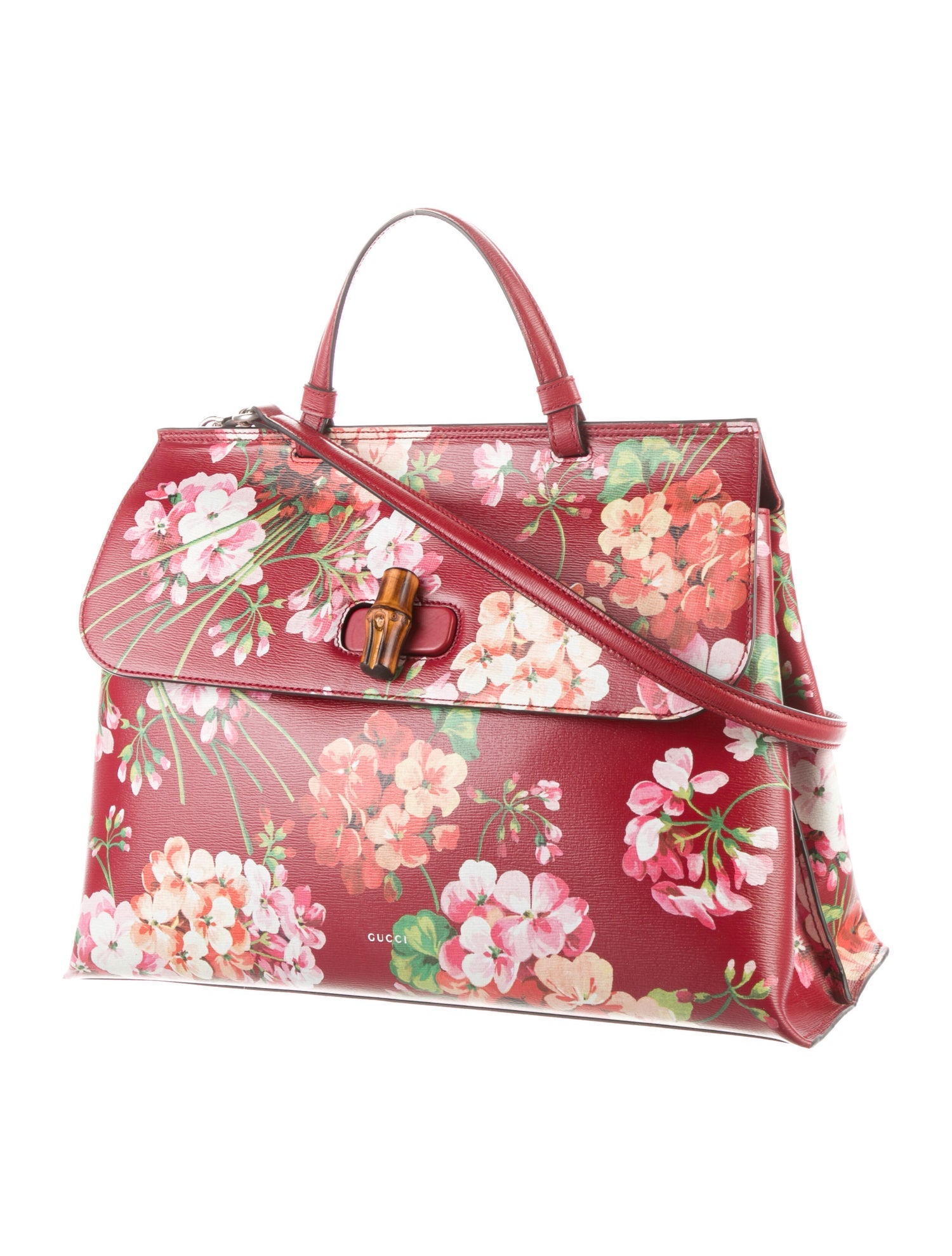 GUCCI Bamboo Blooms Daily Top Handle Bag