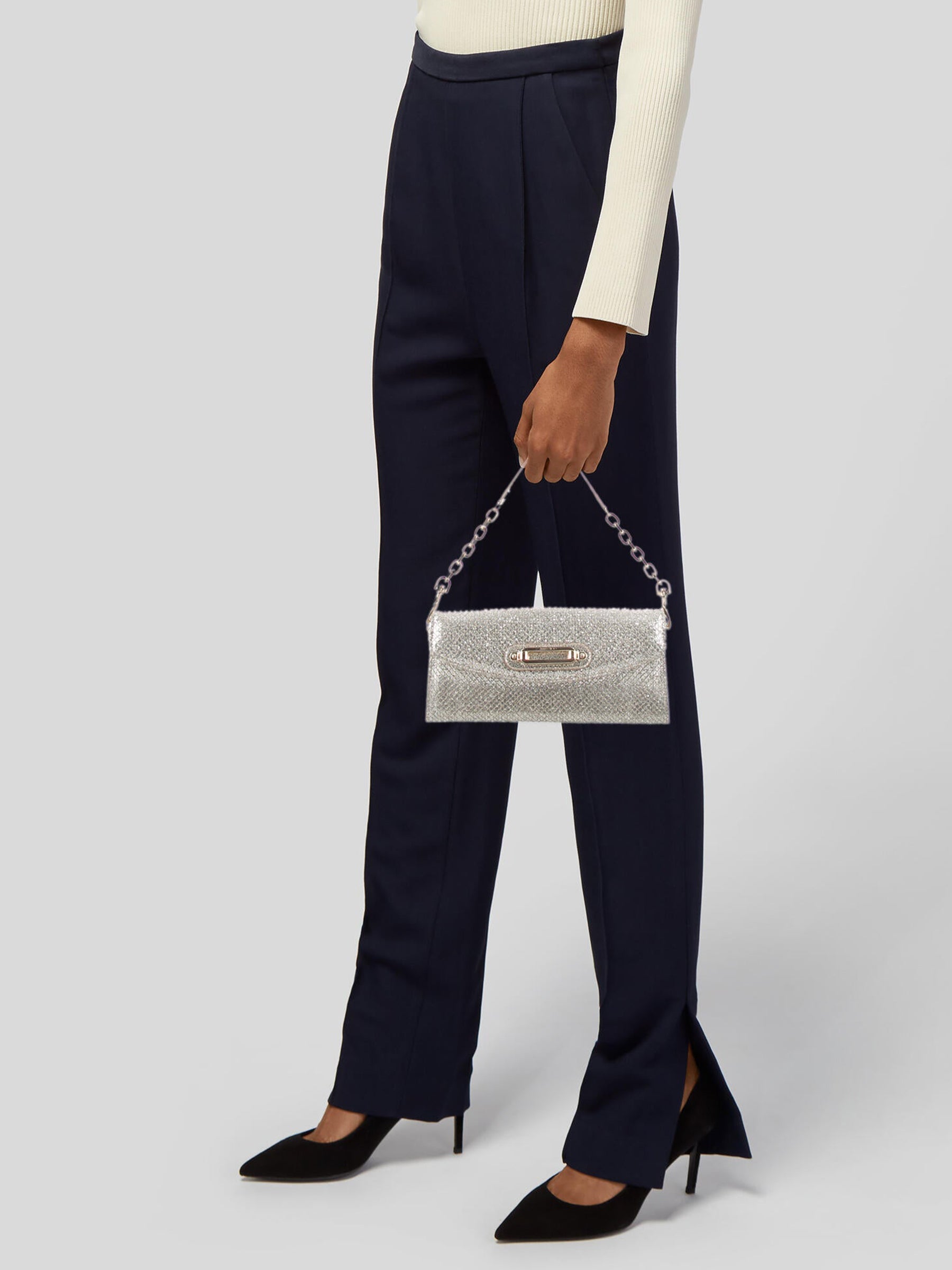 Jimmy Choo Metallic Evening Bag