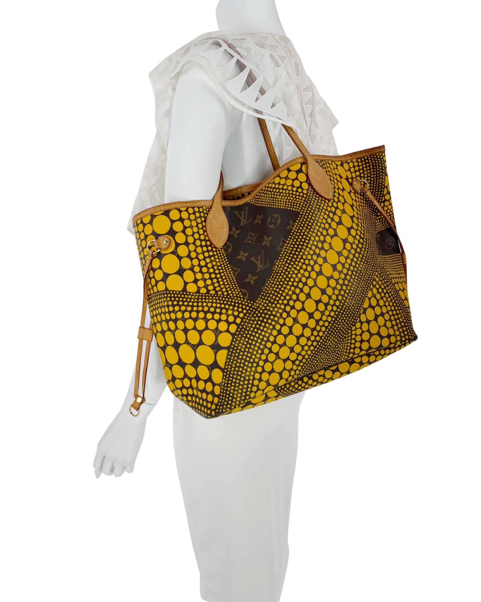 Louis Vuitton Yayoi Kusama Waves Neverfull MM