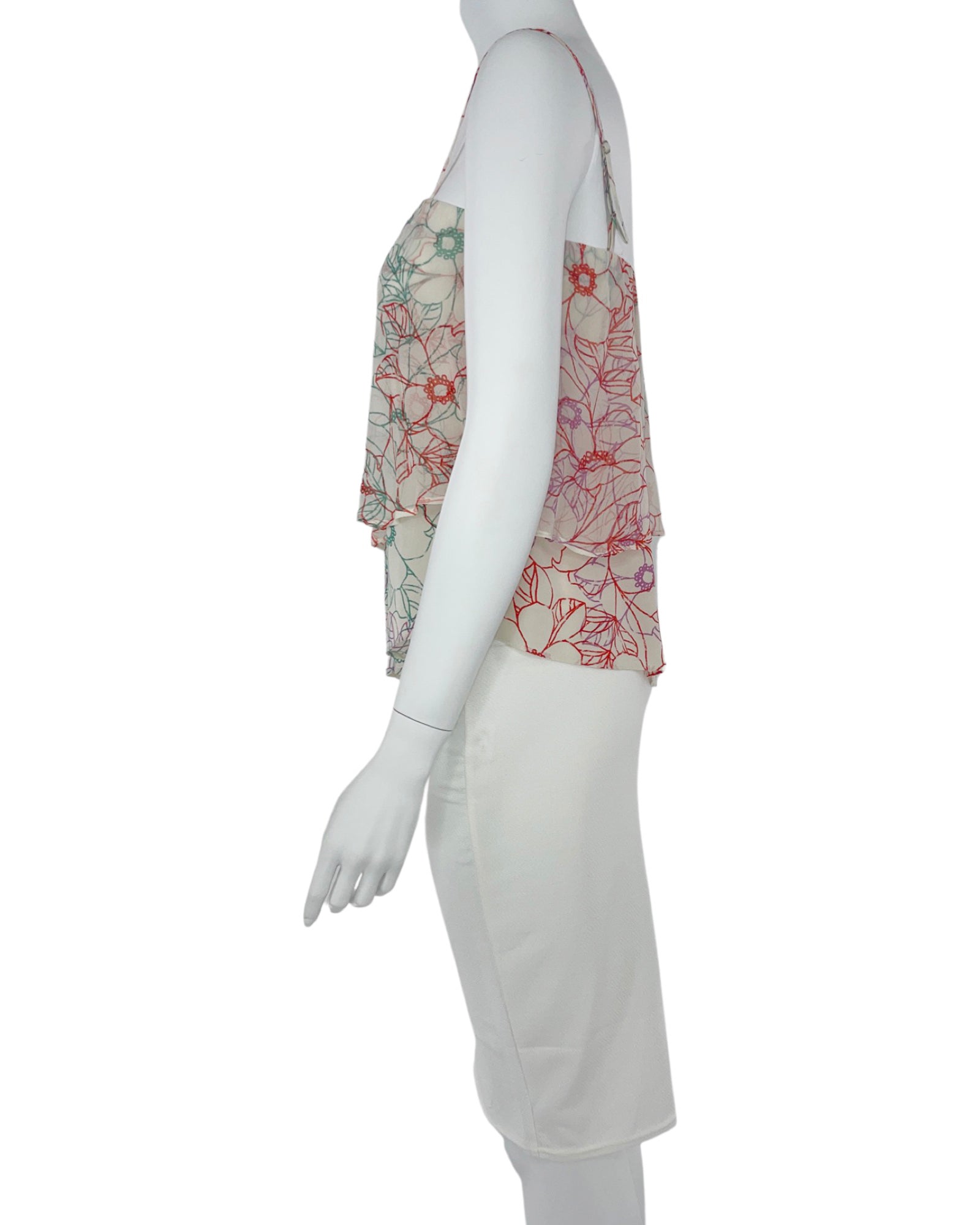 Maeve Silk Flower Design Top