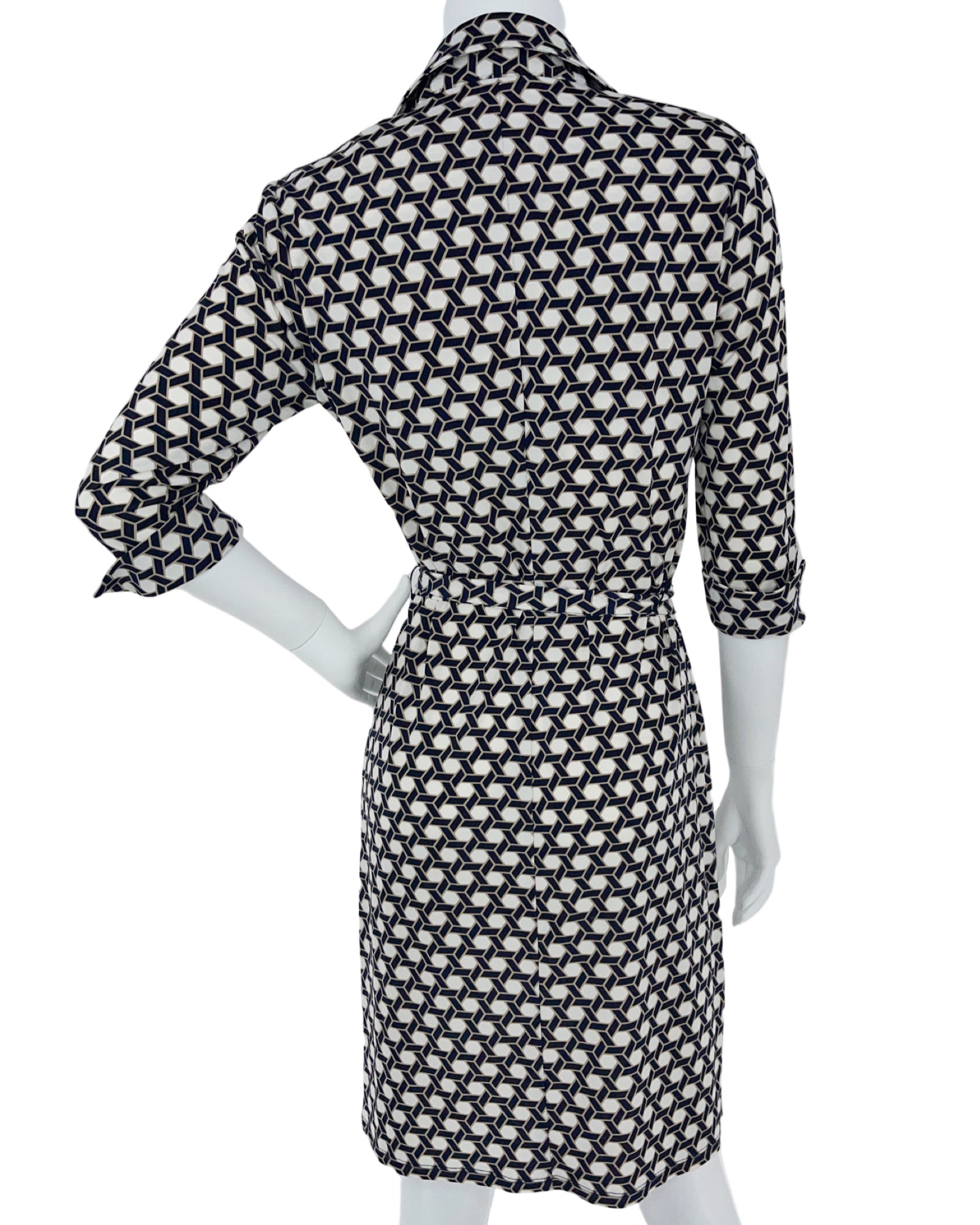 Laundry by Shelli Segal Geometric Print Dress