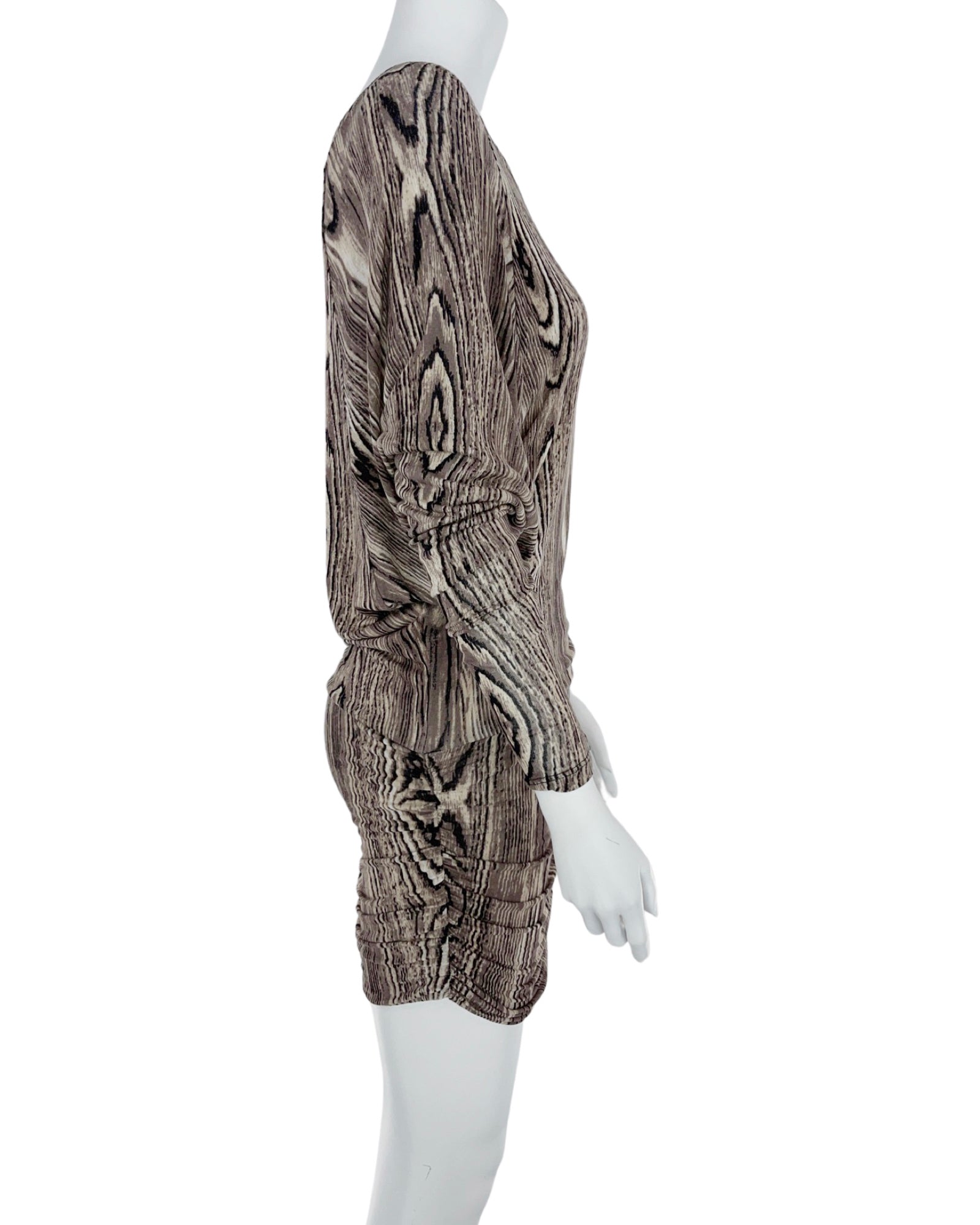 BCBG animal print mini dress