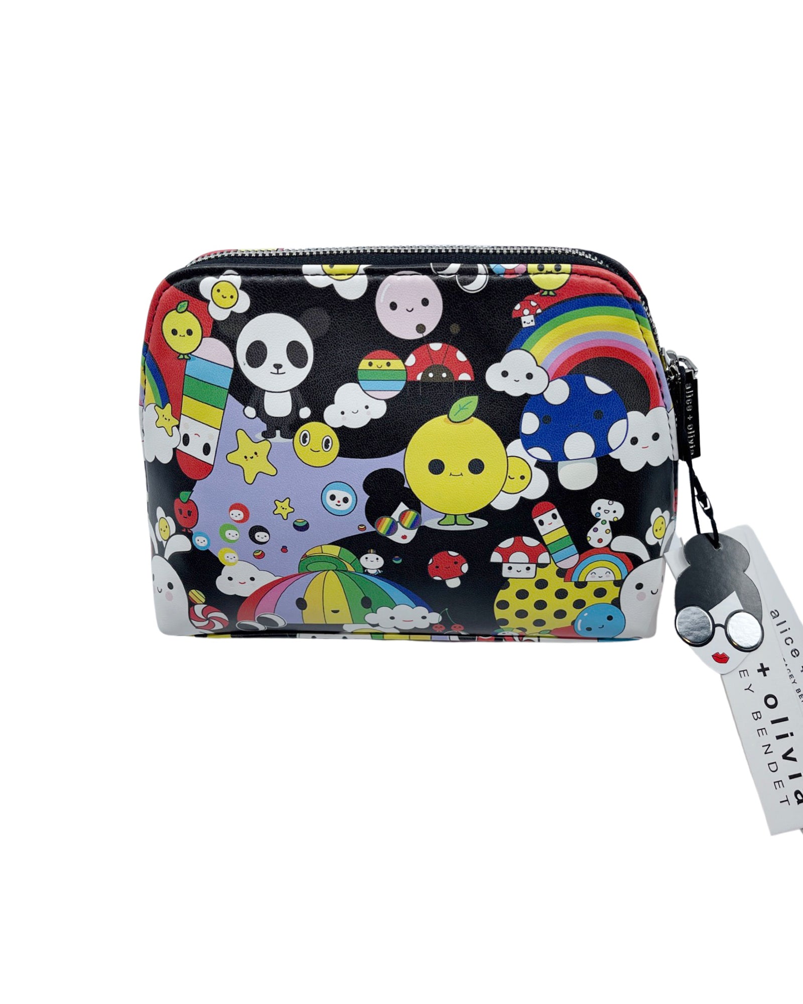 Alice and Olivia Friends with You cosmetic case