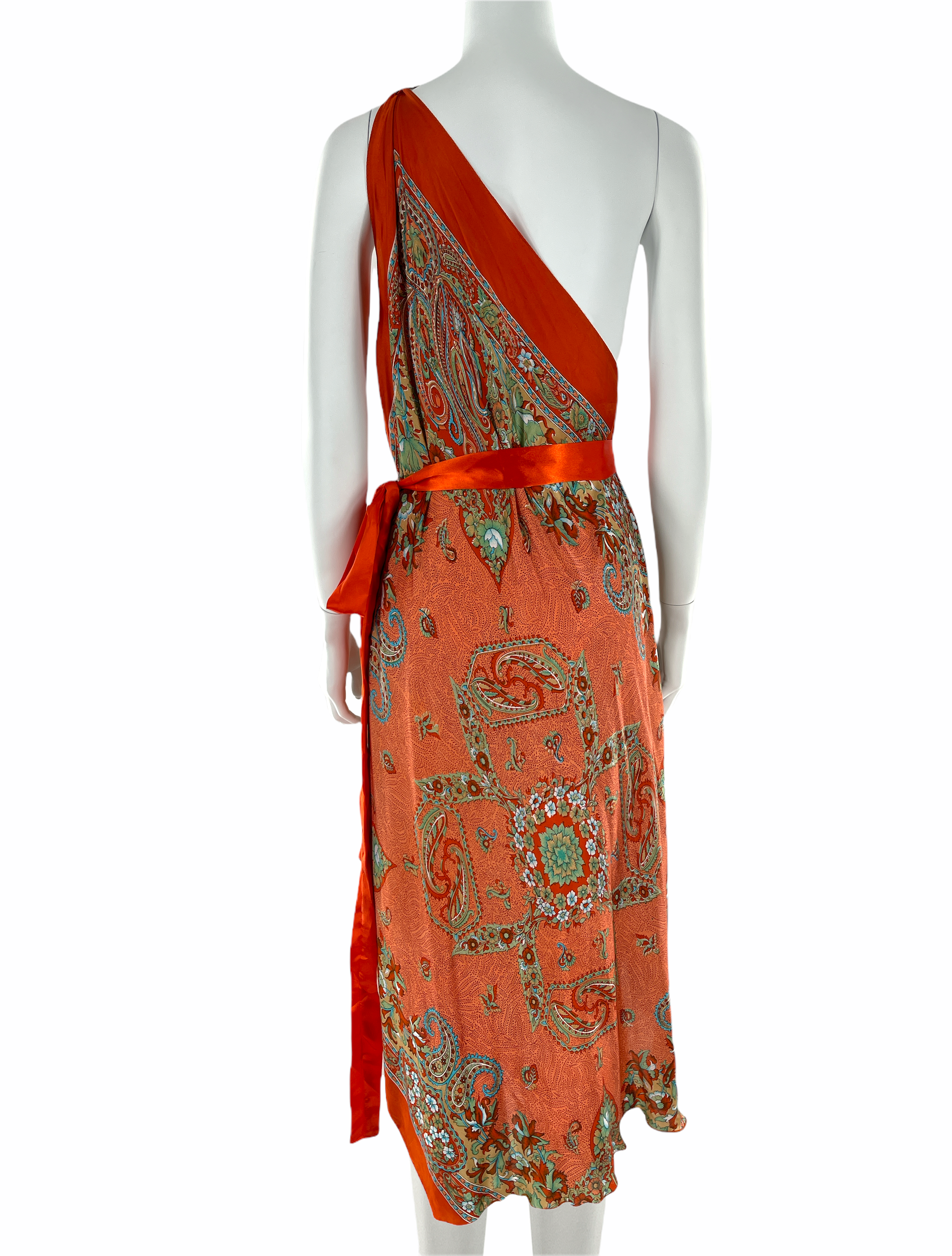 Colorful Summer Dress - Back view