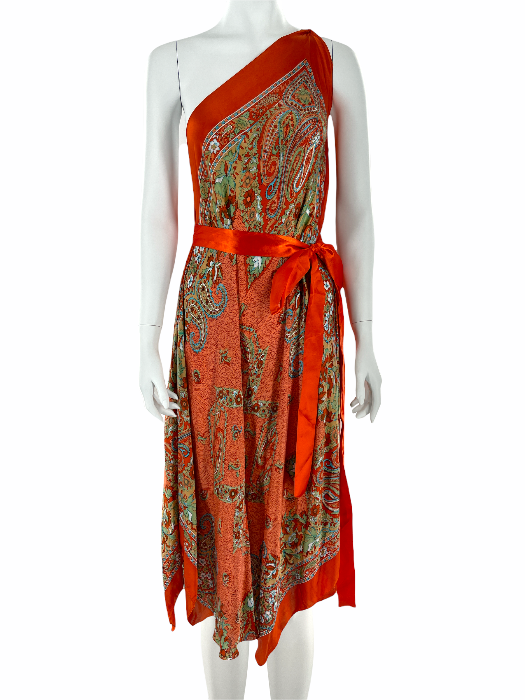 Colorful Summer Dress - Front view