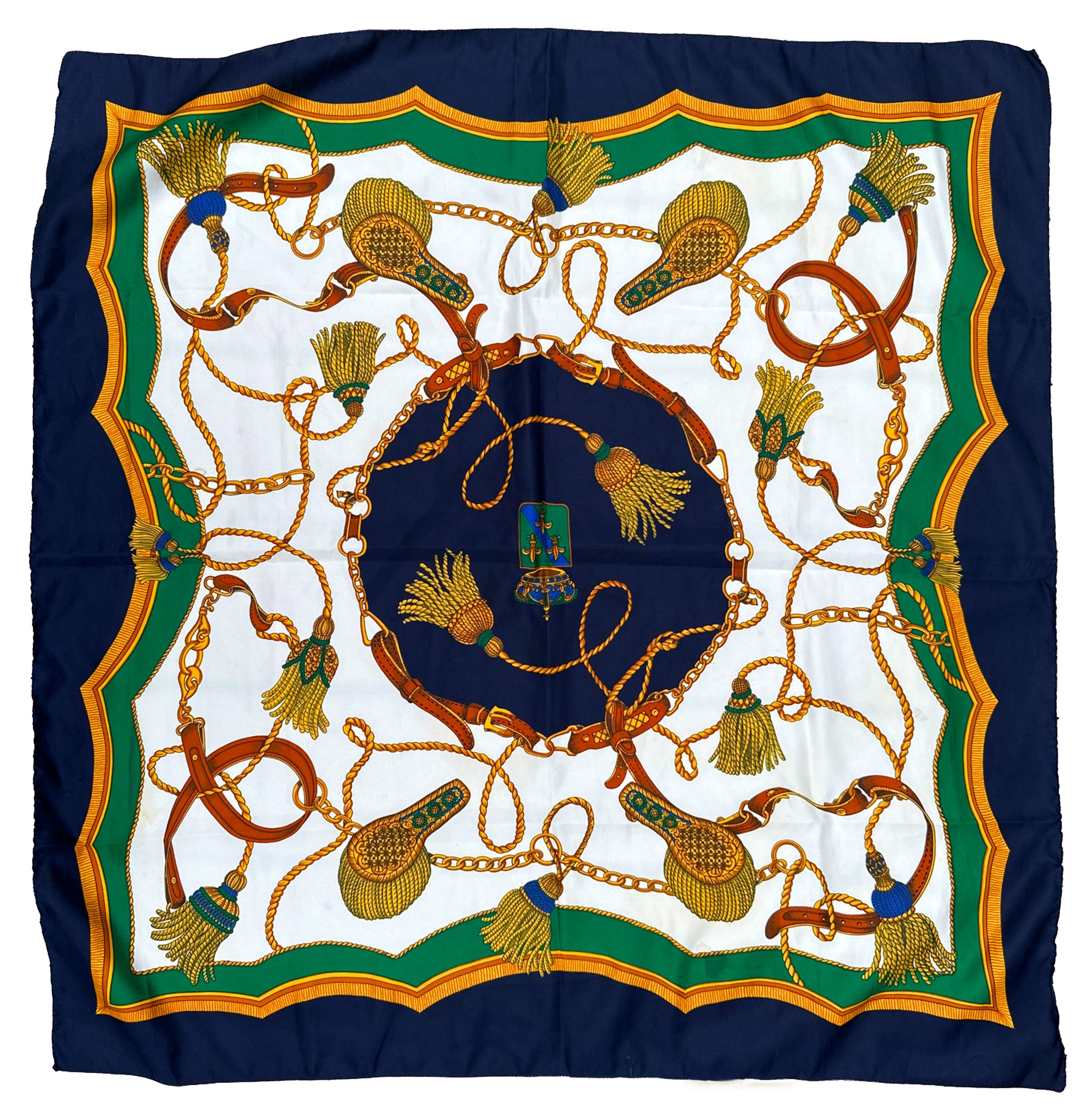 Elegant Tassel and Buckle Design