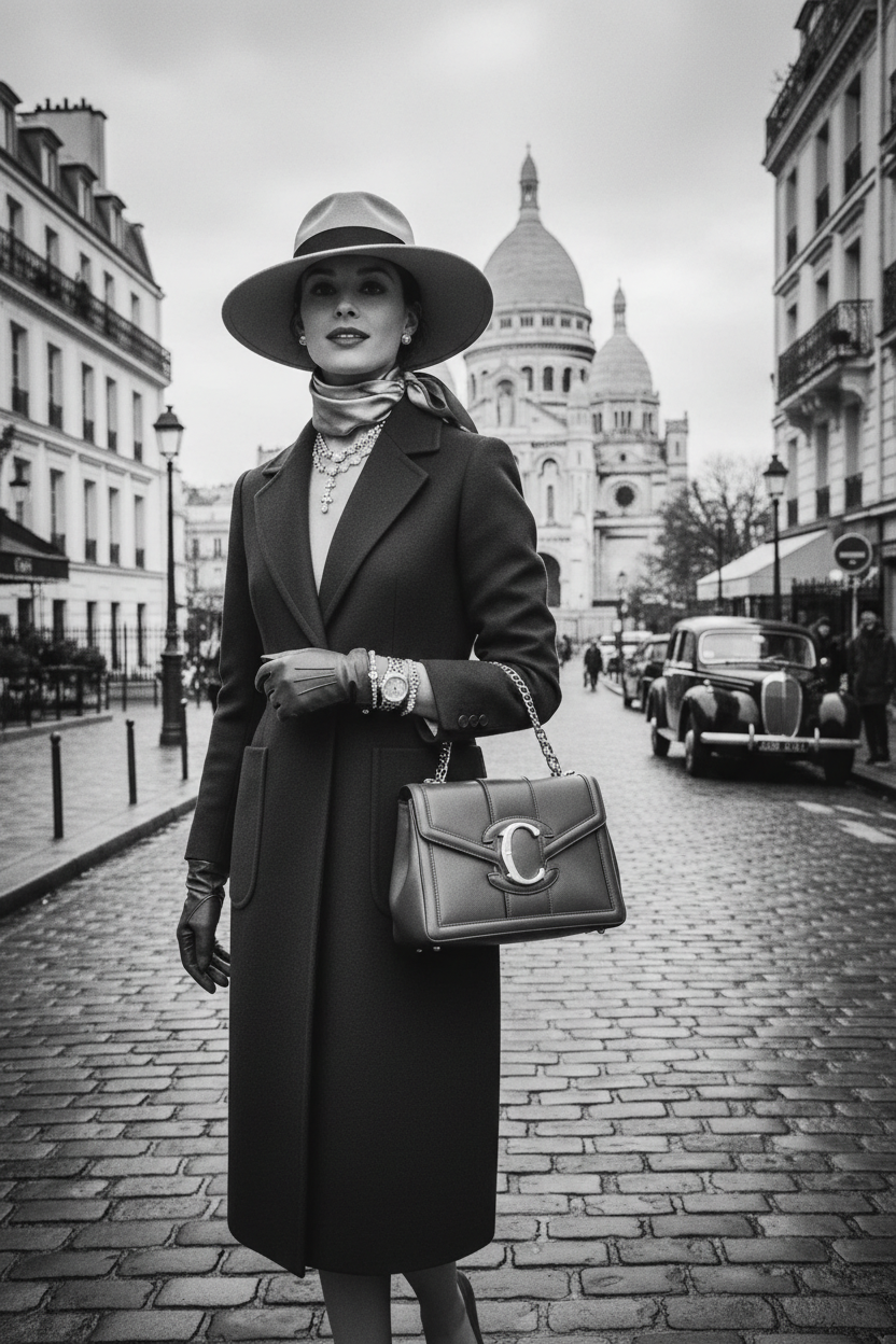 Cartier-Style Montmartre Woman - Mobile