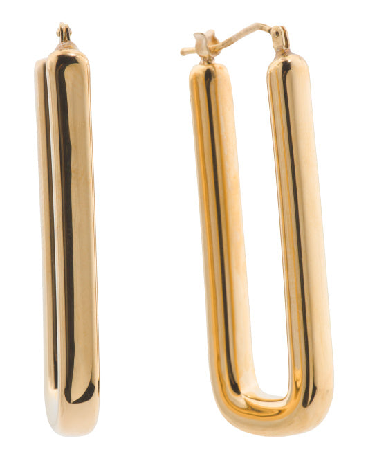 Milor gold on sale hoop earrings