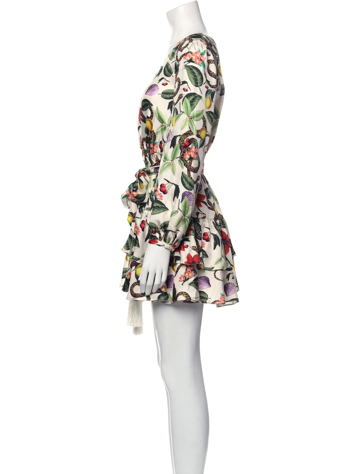 Borgo De Nor Silk Mini Dress 