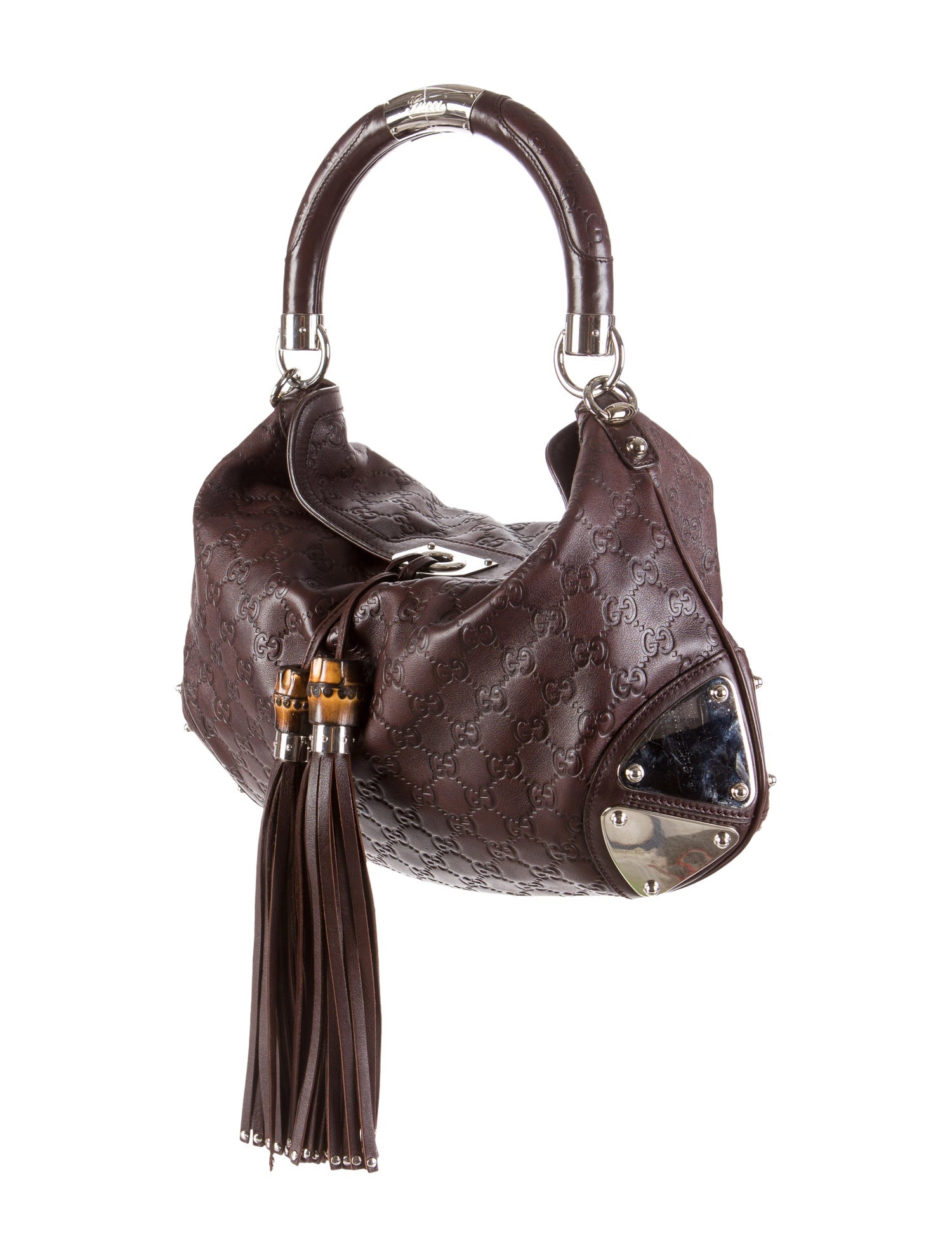 GUCCI Bamboo Blooms Daily Top Handle Bag