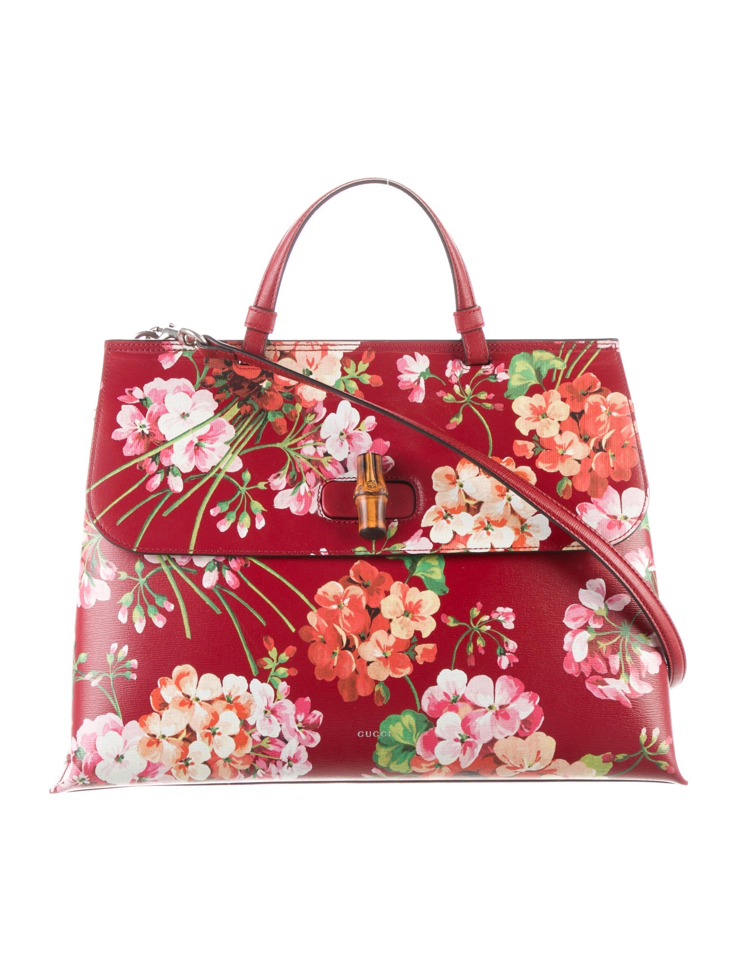 GUCCI Bamboo Blooms Daily Top Handle Bag