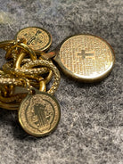 Gold-tone Medallion Bracelet