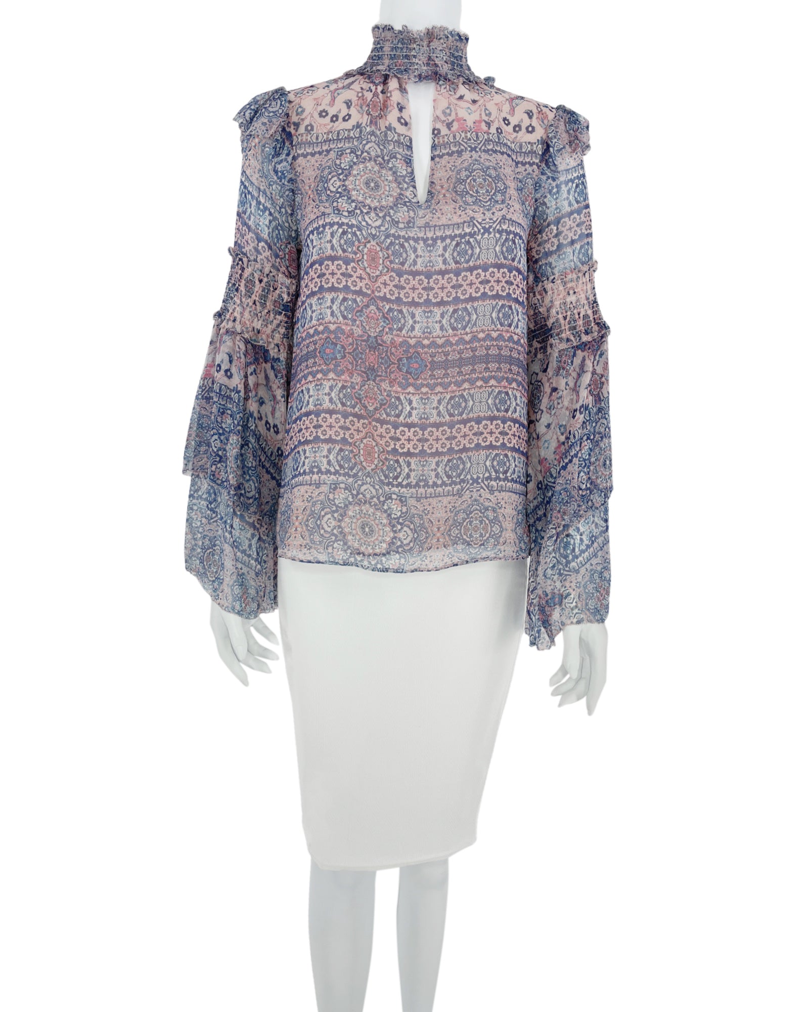 Parker floral print blouse