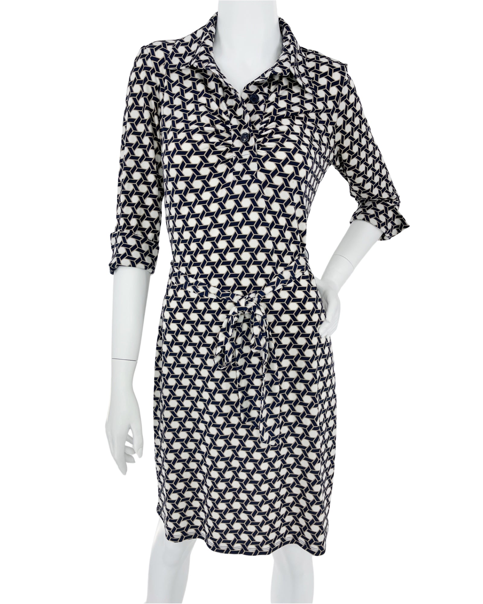  Laundry by Shelli Segal Geometric Print Dress