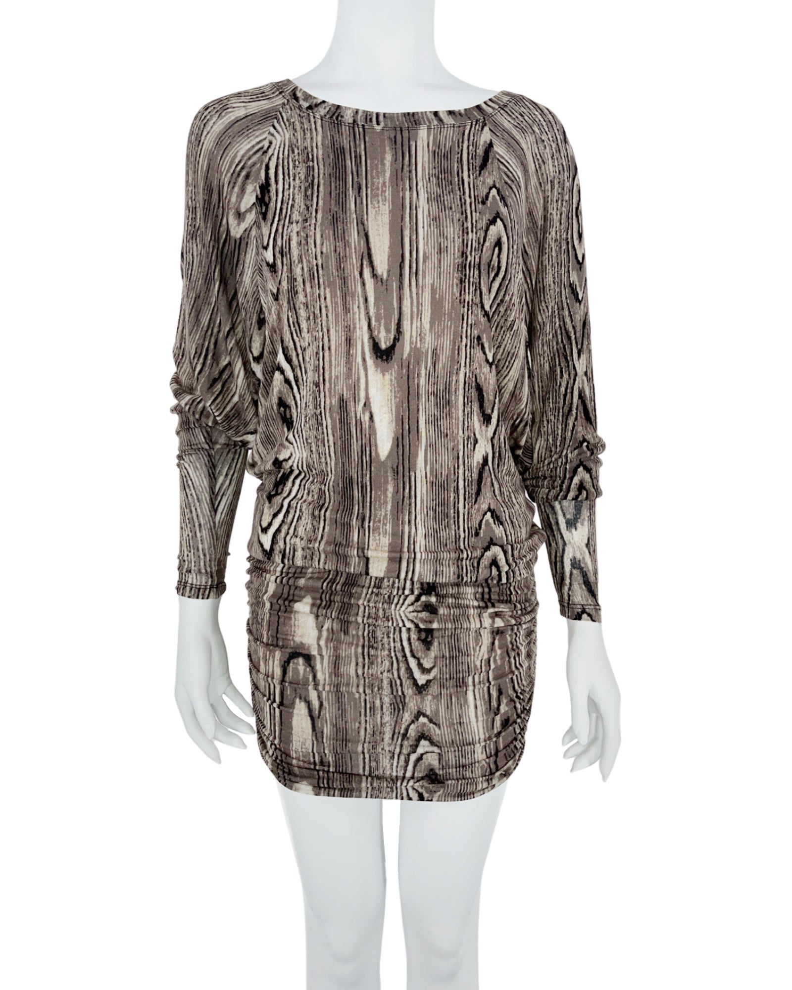 animal print mini dress