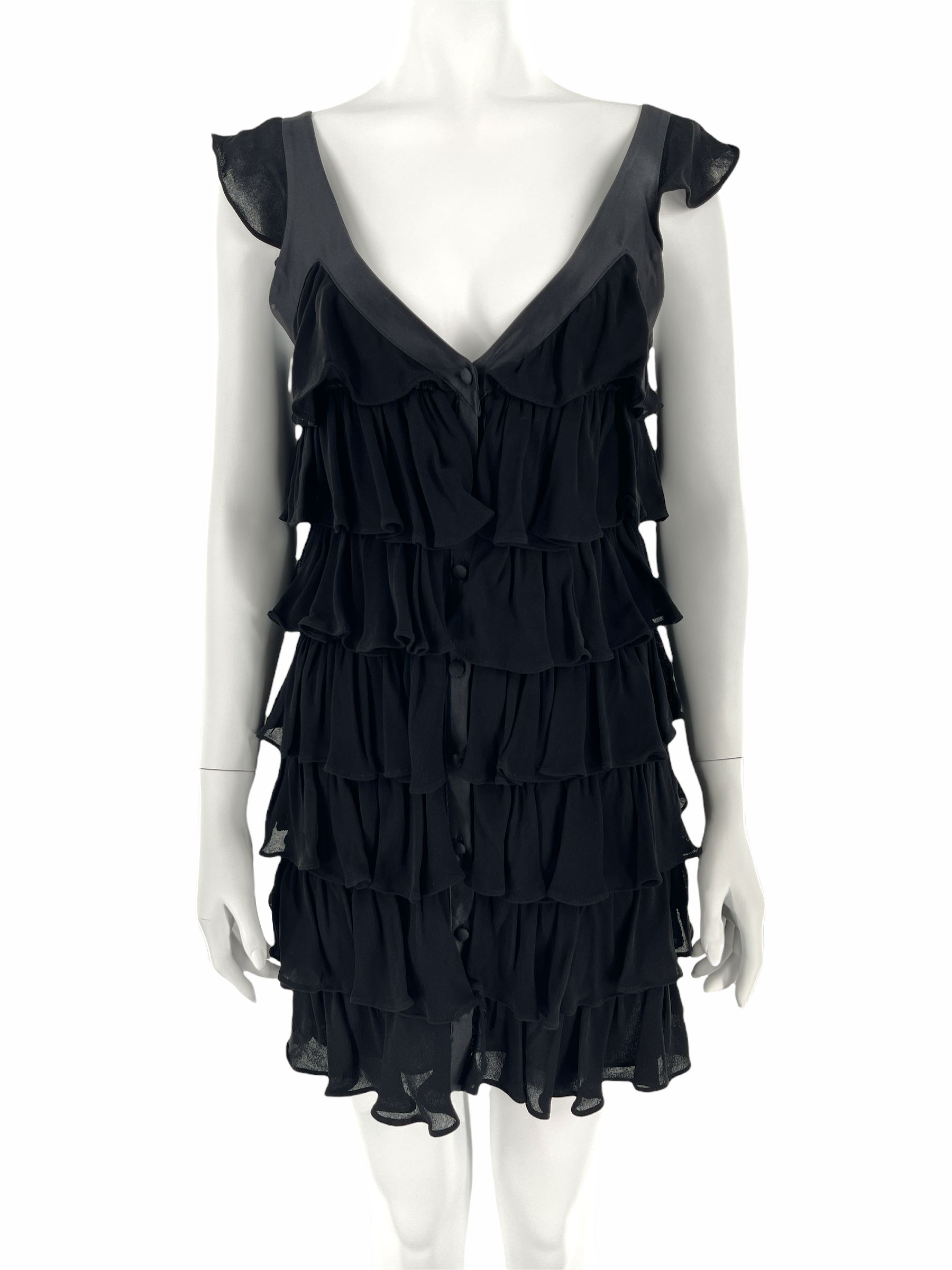  Elizabeth and James V-Neck Mini Dress