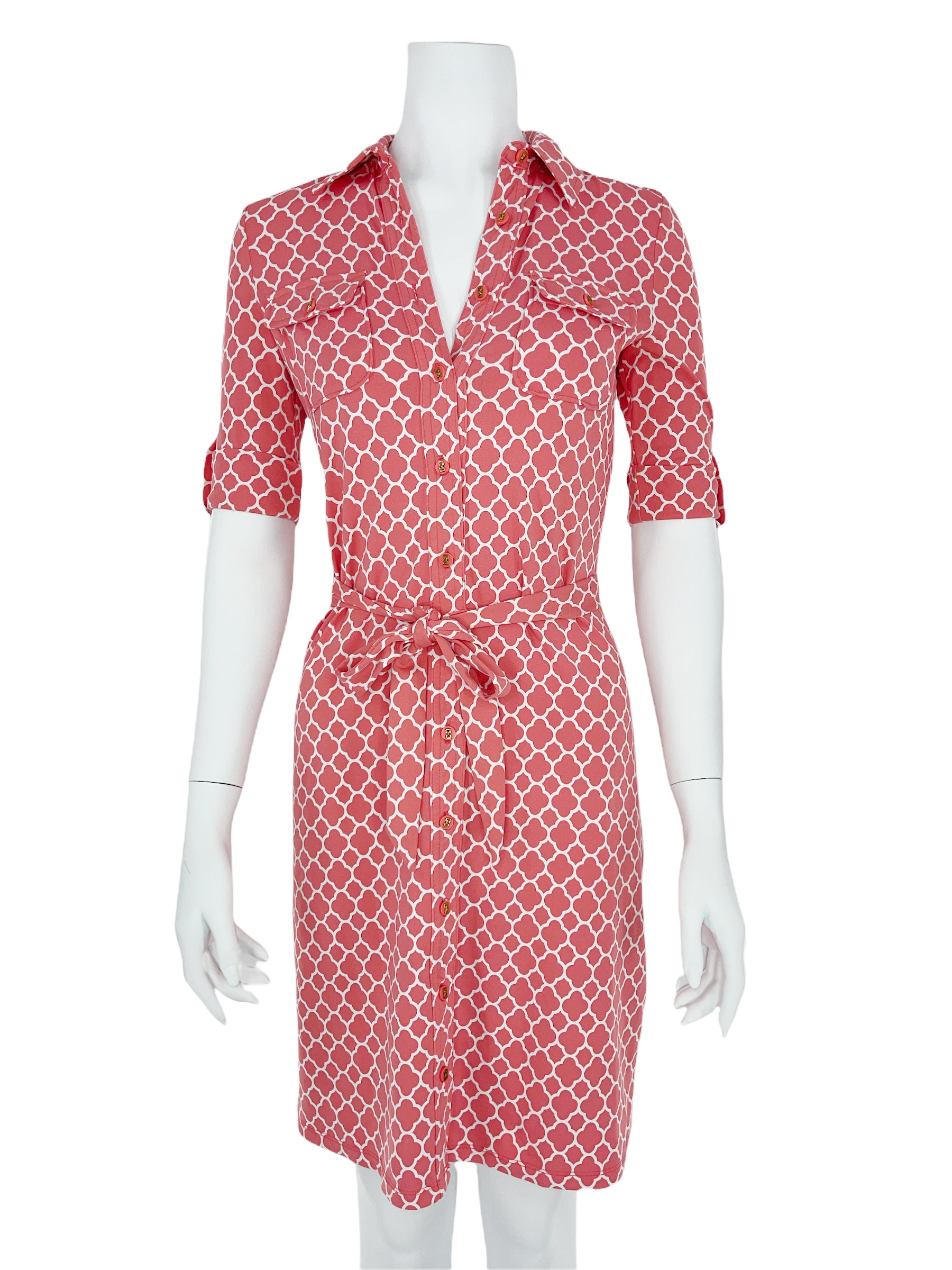 Charter Club Geometric Pattern Lightweight Summer Dress