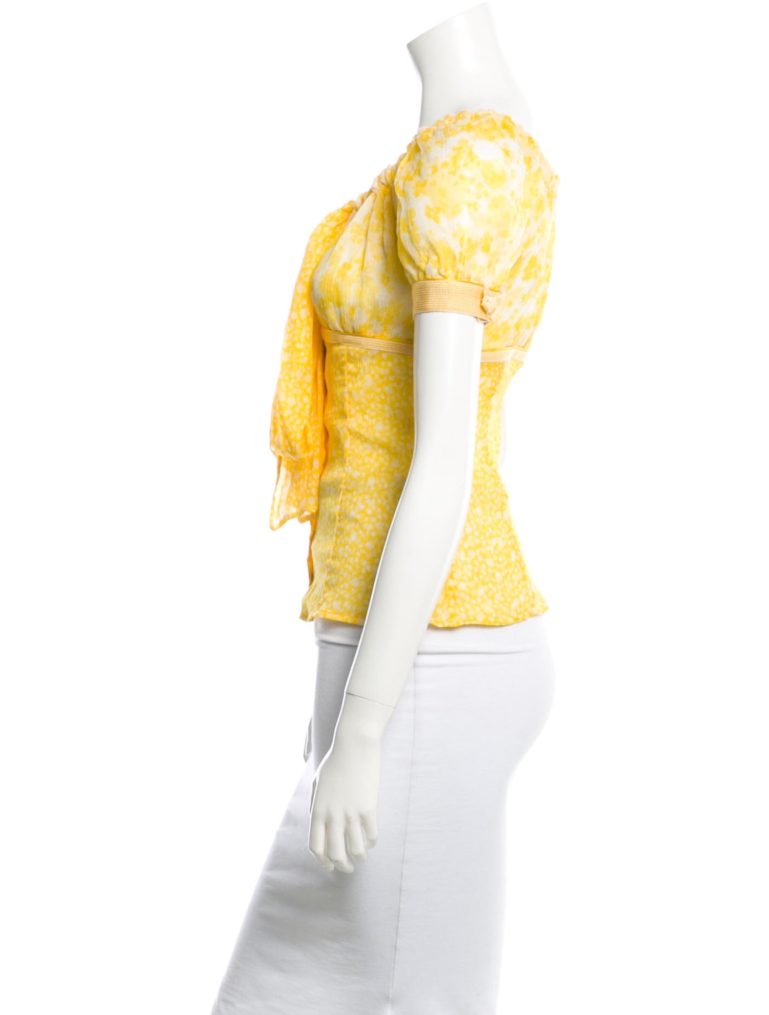 Dolce and Gabbana Silk Blend Blouse 